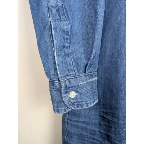 Frank & Eileen Mary Denim Shirt Dress S - Picture 4 of 9